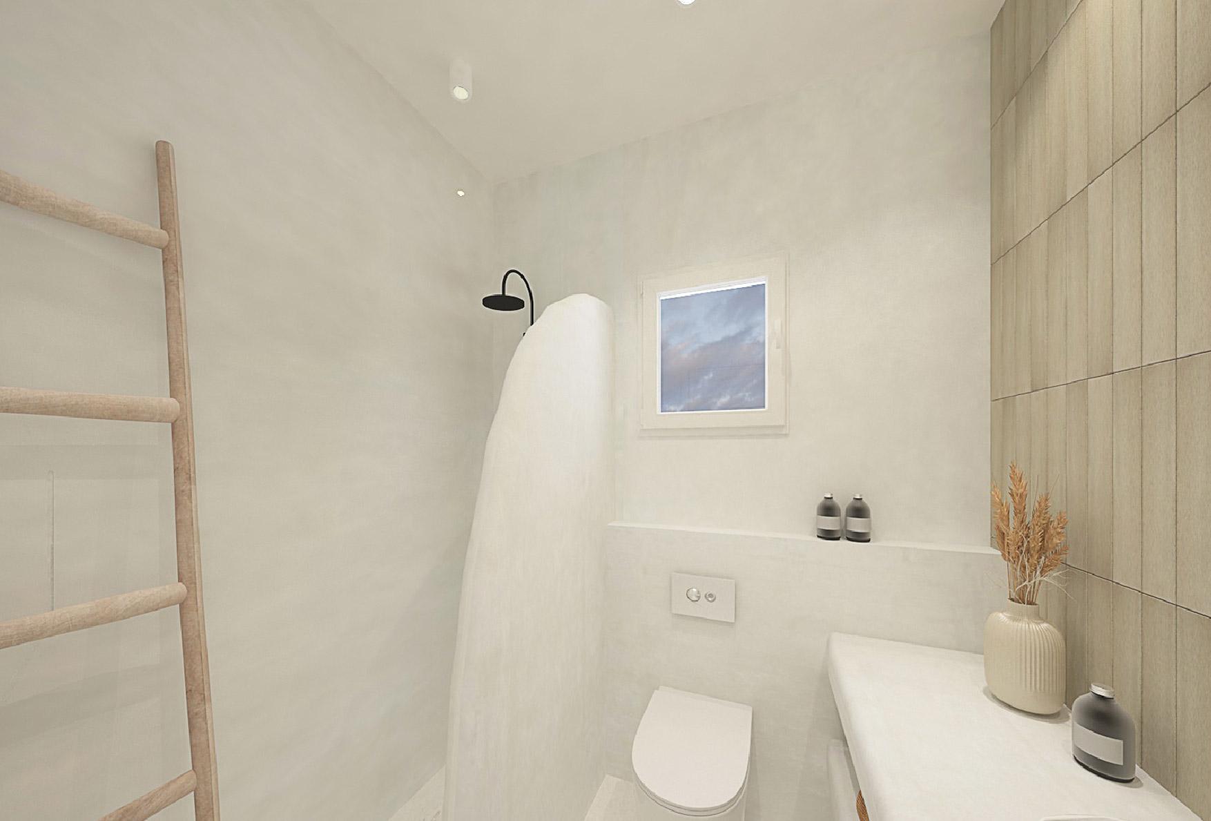 Aelia Luxury Suites 카르테라도스 외부 사진 Bathroom
