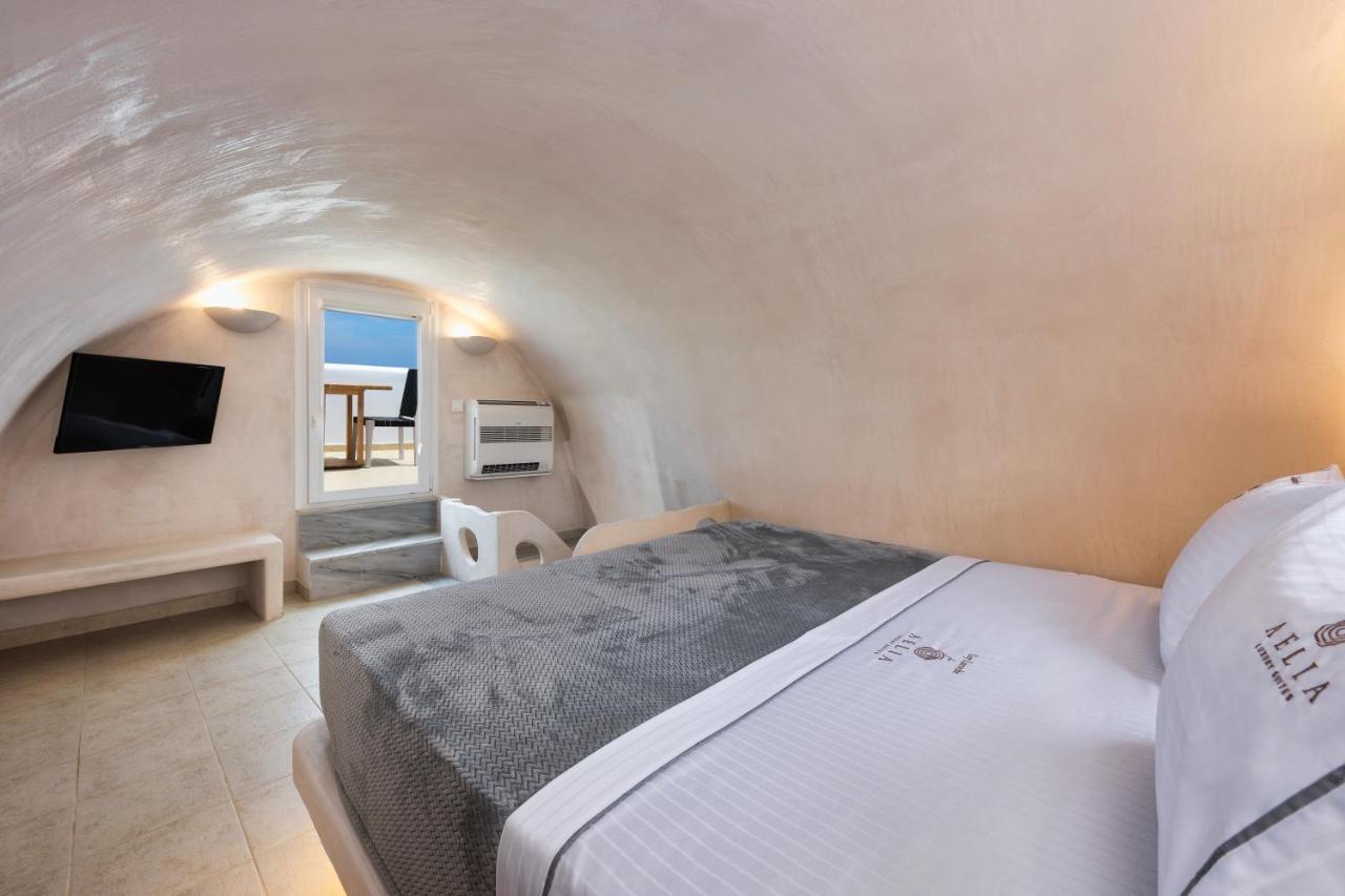 Aelia Luxury Suites 카르테라도스 외부 사진 A cave room at the hotel